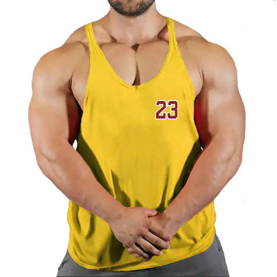 Men's Breathable Cotton Gym Training Vest