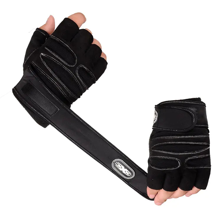 Gym Gloves for Weightlifting and Running - Palm Protection