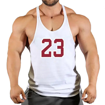 Men's Breathable Cotton Gym Training Vest