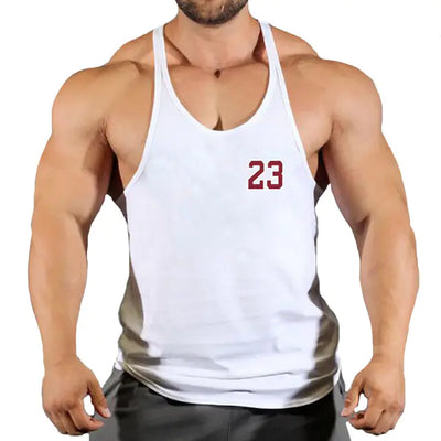 Men's Breathable Cotton Gym Training Vest
