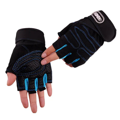 Gym Gloves for Weightlifting and Running - Palm Protection