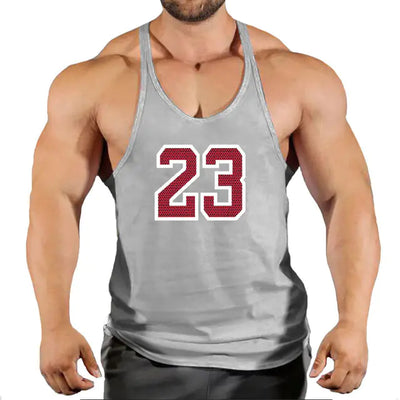 Men's Breathable Cotton Gym Training Vest